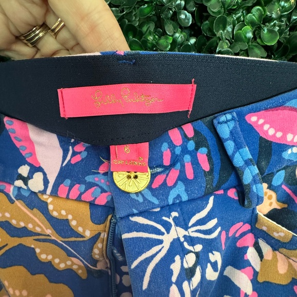 Lilly Pulitzer Size 6 Ankle Length Multi-color Pants - Picture 3 of 3